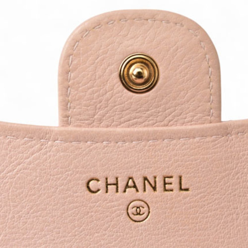 CHANEL Pink Leather Wallet - Picture 11 of 16